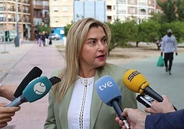 La viceportavoz del PSOE, Carmina Fernández, en una imagen de archivo.