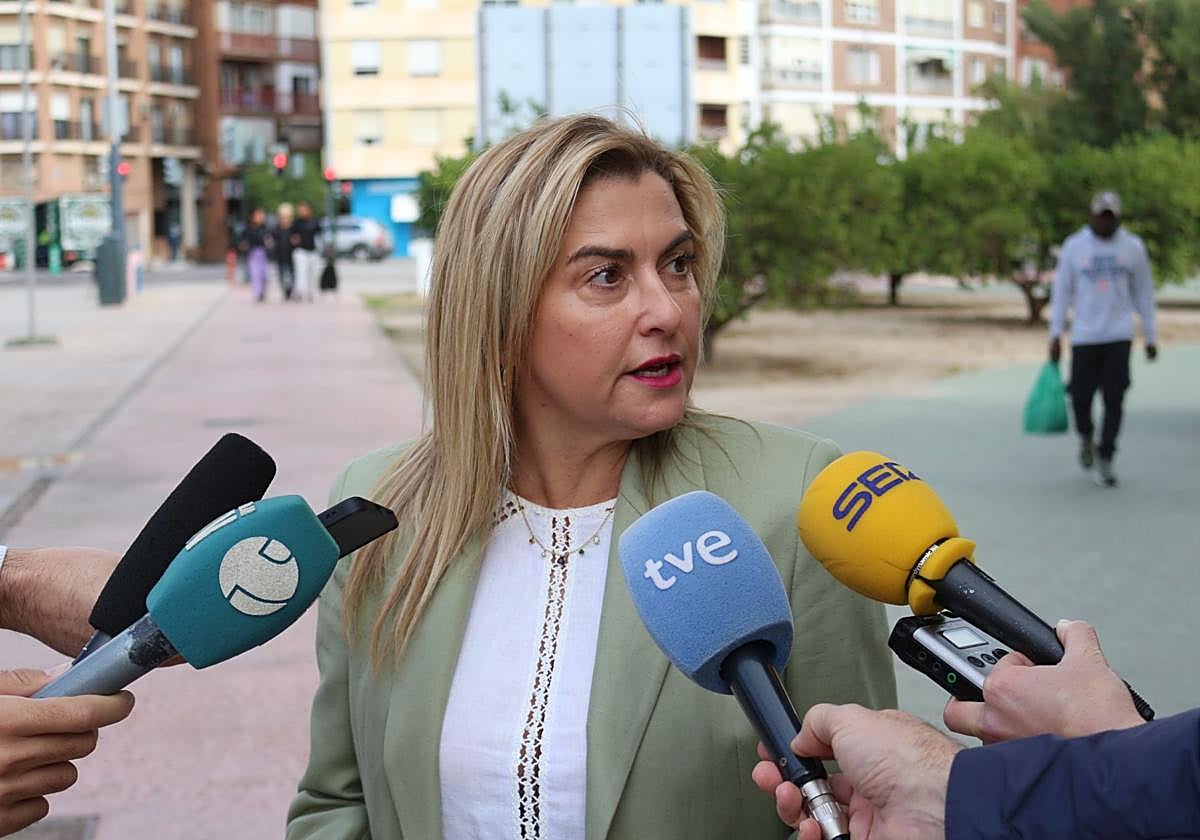 La viceportavoz del PSOE, Carmina Fernández, en una imagen de archivo.