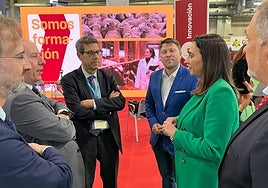 La consejera durante su participación en Sepor.