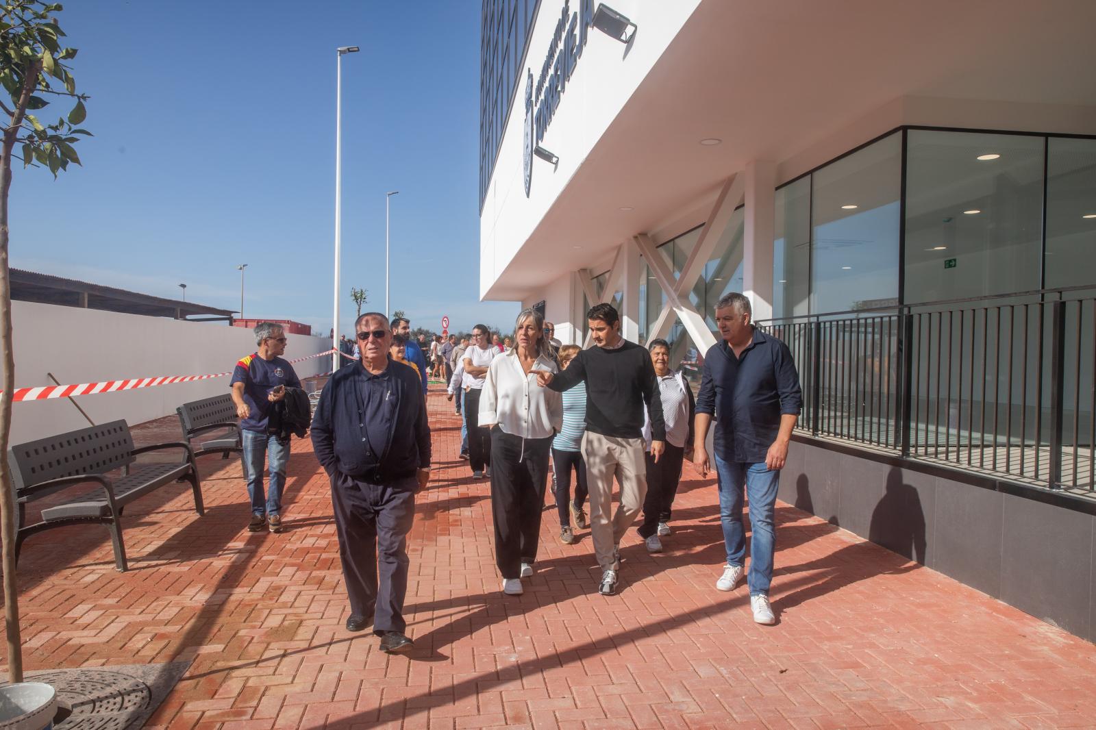 Así ha quedado el nuevo pabellón polideportivo de La Mata en Torrevieja