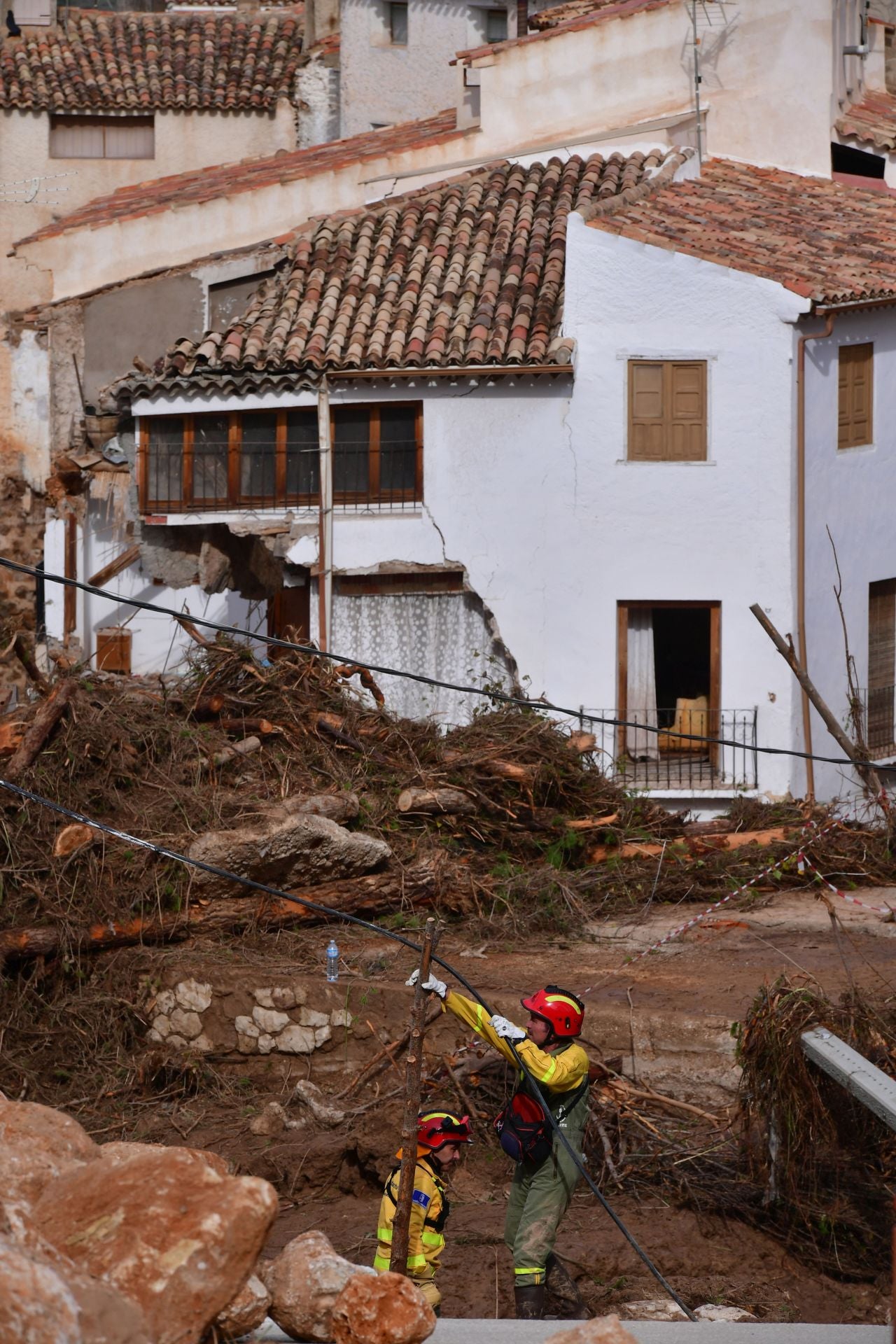 Los estragos por las inundaciones en Letur, en imágenes