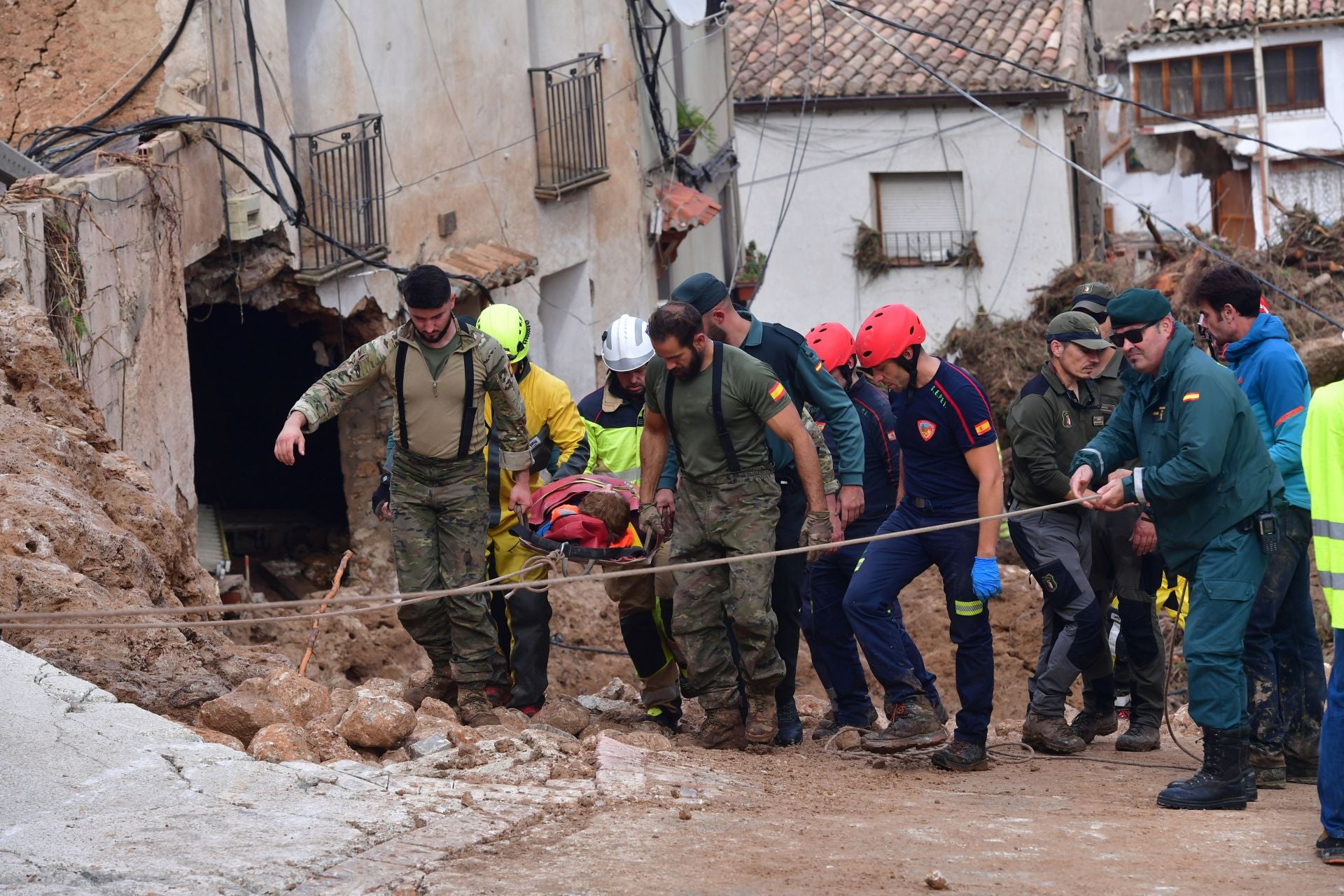 Los estragos por las inundaciones en Letur, en imágenes