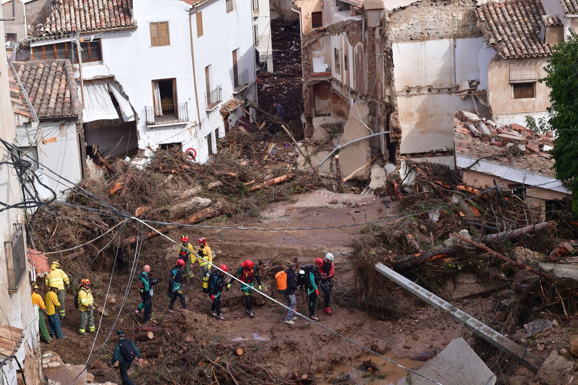 Los estragos por las inundaciones en Letur, en imágenes