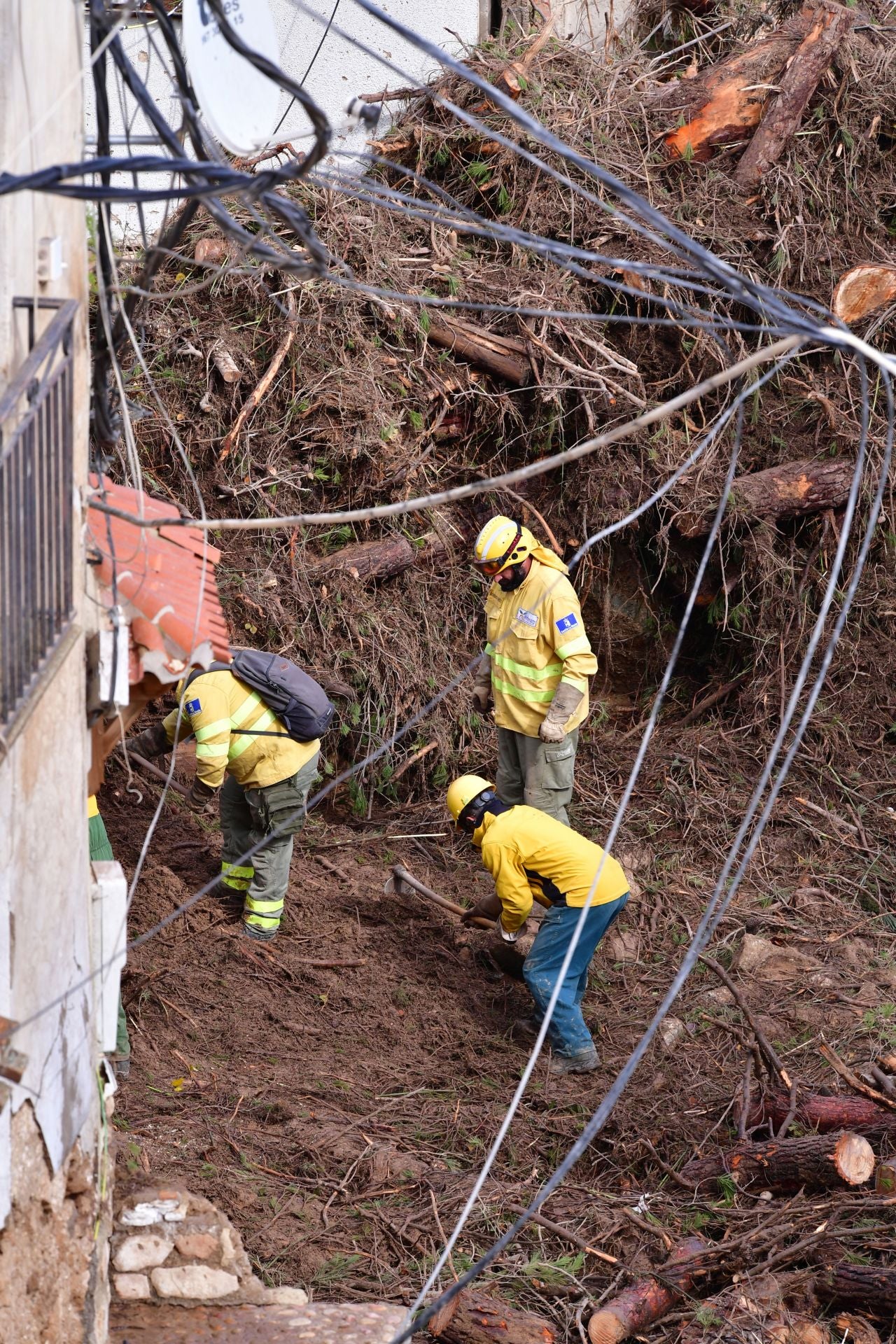 Los estragos por las inundaciones en Letur, en imágenes