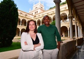 María del Mar Pastor y Jean Philipe Alves da Silva.