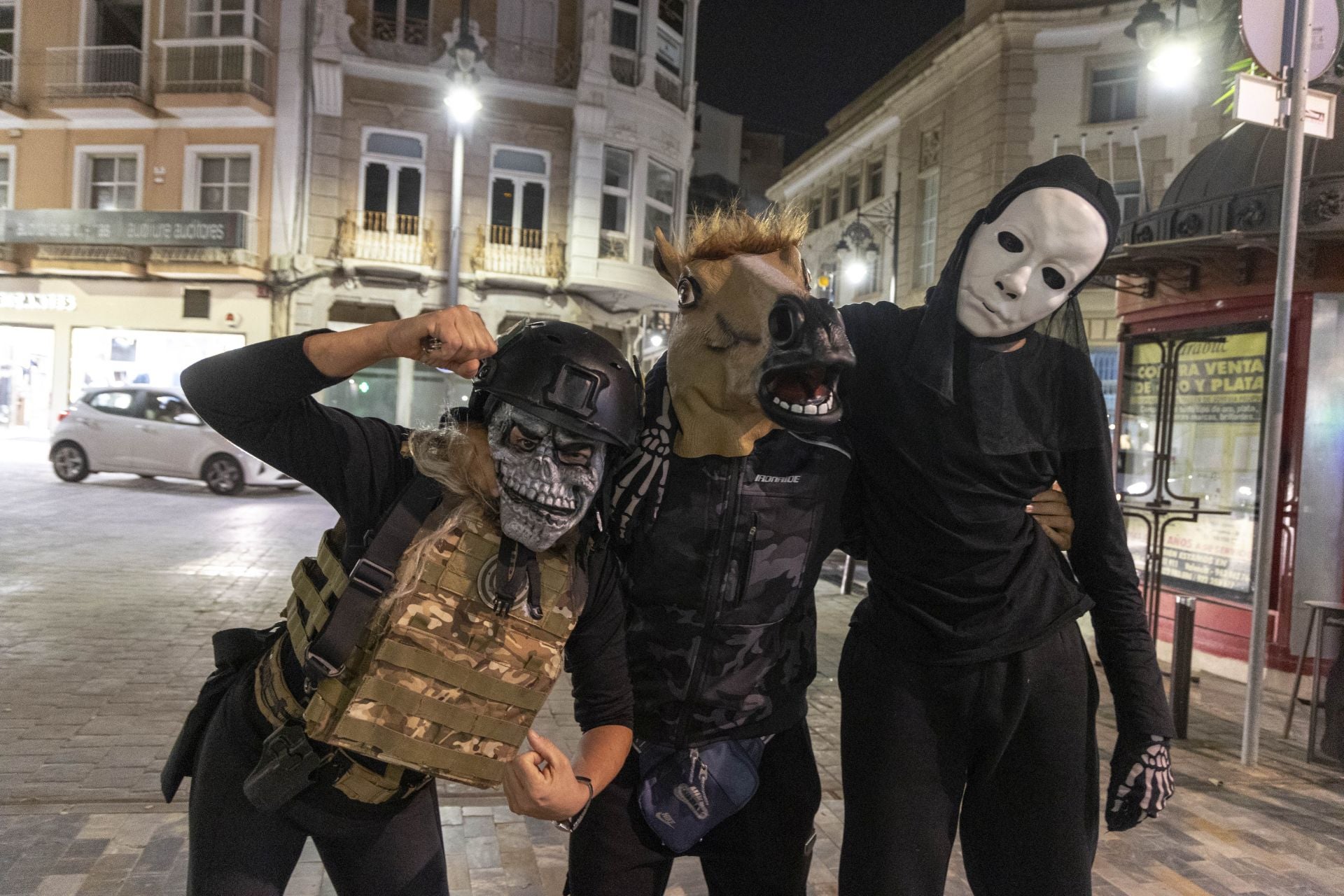 La noche de Halloween en Cartagena, en imágenes