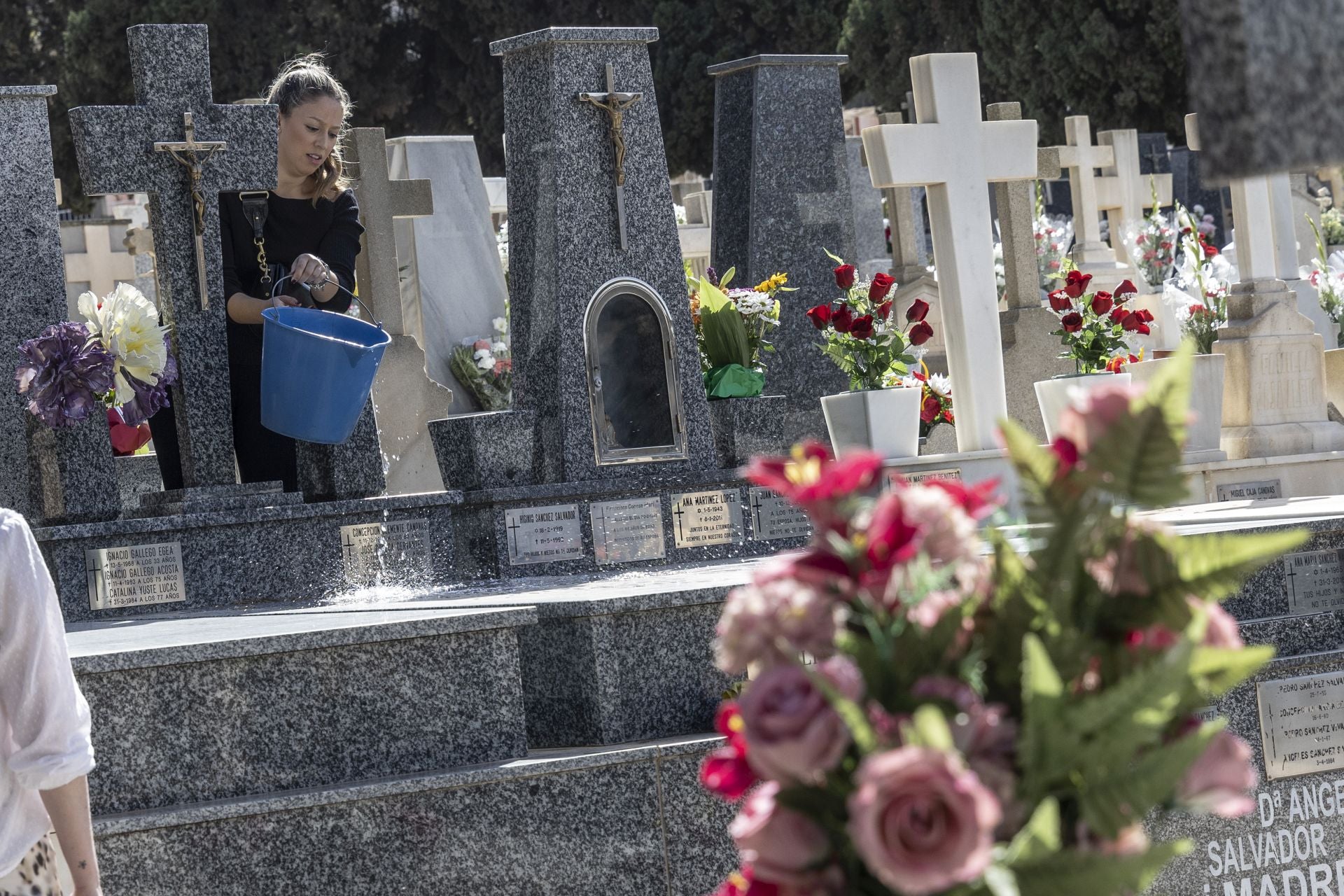 Las imágenes del Día de Todos los Santos en Cartagena