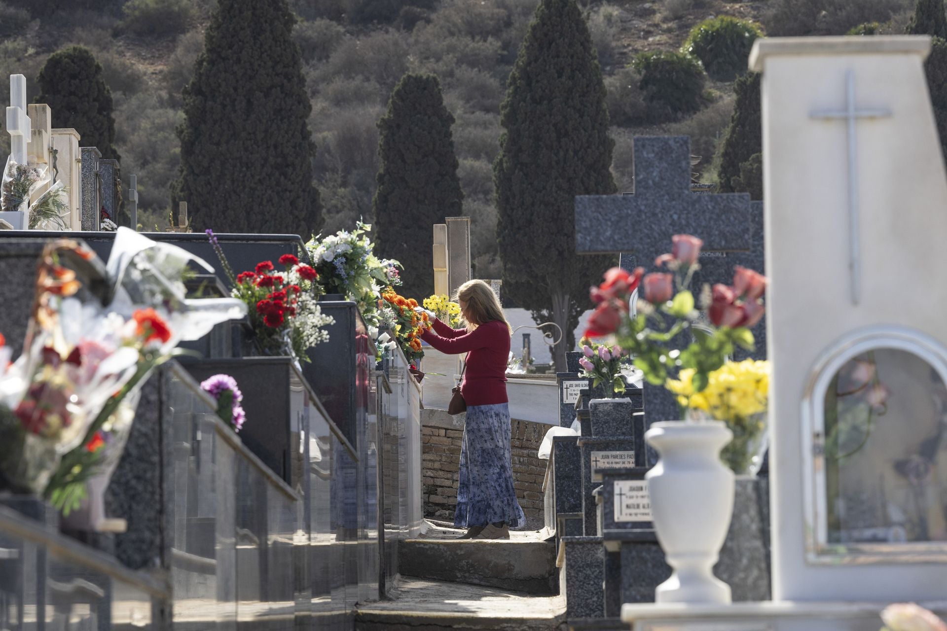 Las imágenes del Día de Todos los Santos en Cartagena