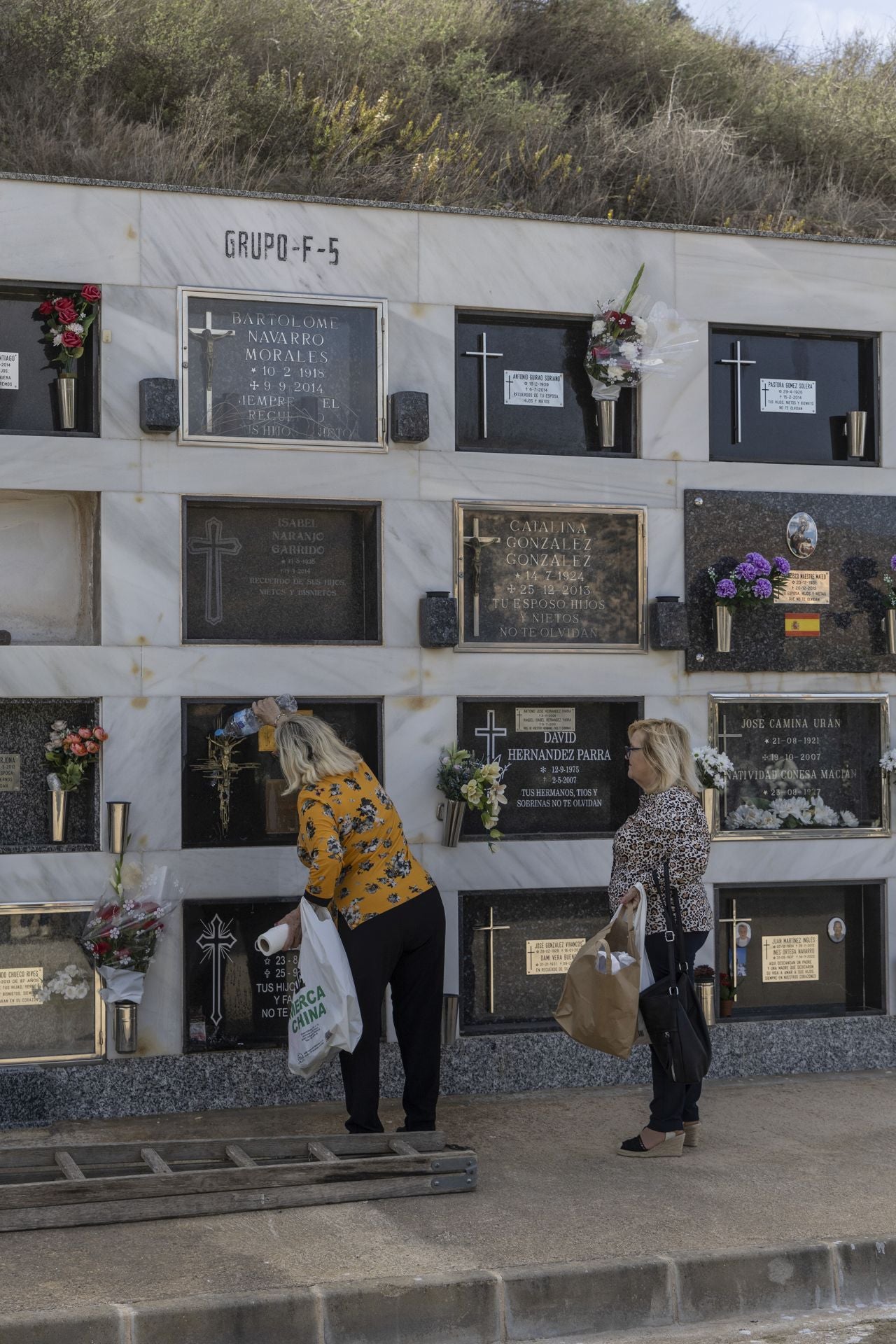 Las imágenes del Día de Todos los Santos en Cartagena