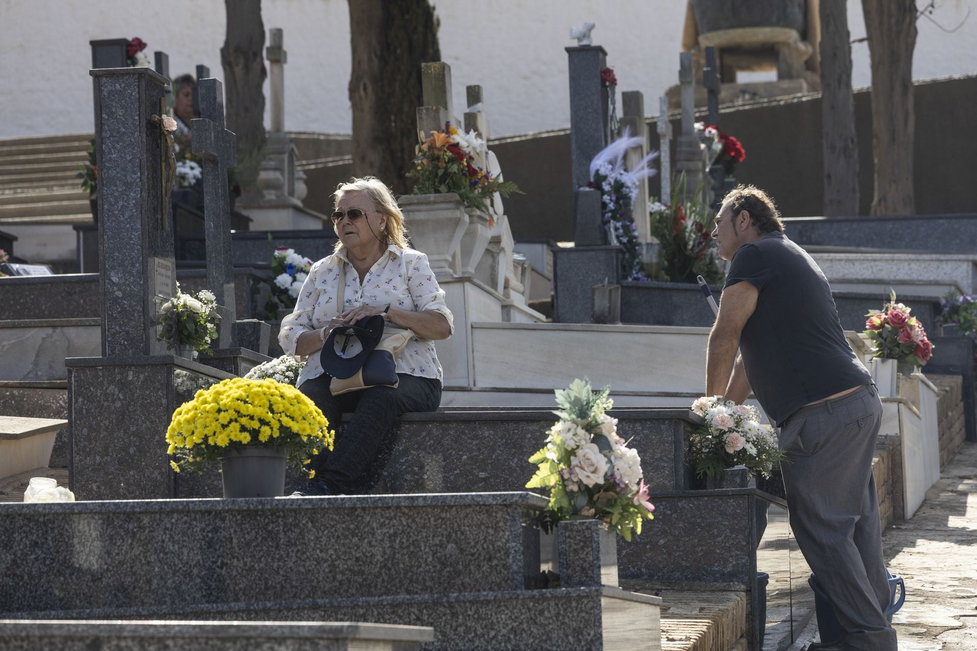 Las imágenes del Día de Todos los Santos en Cartagena