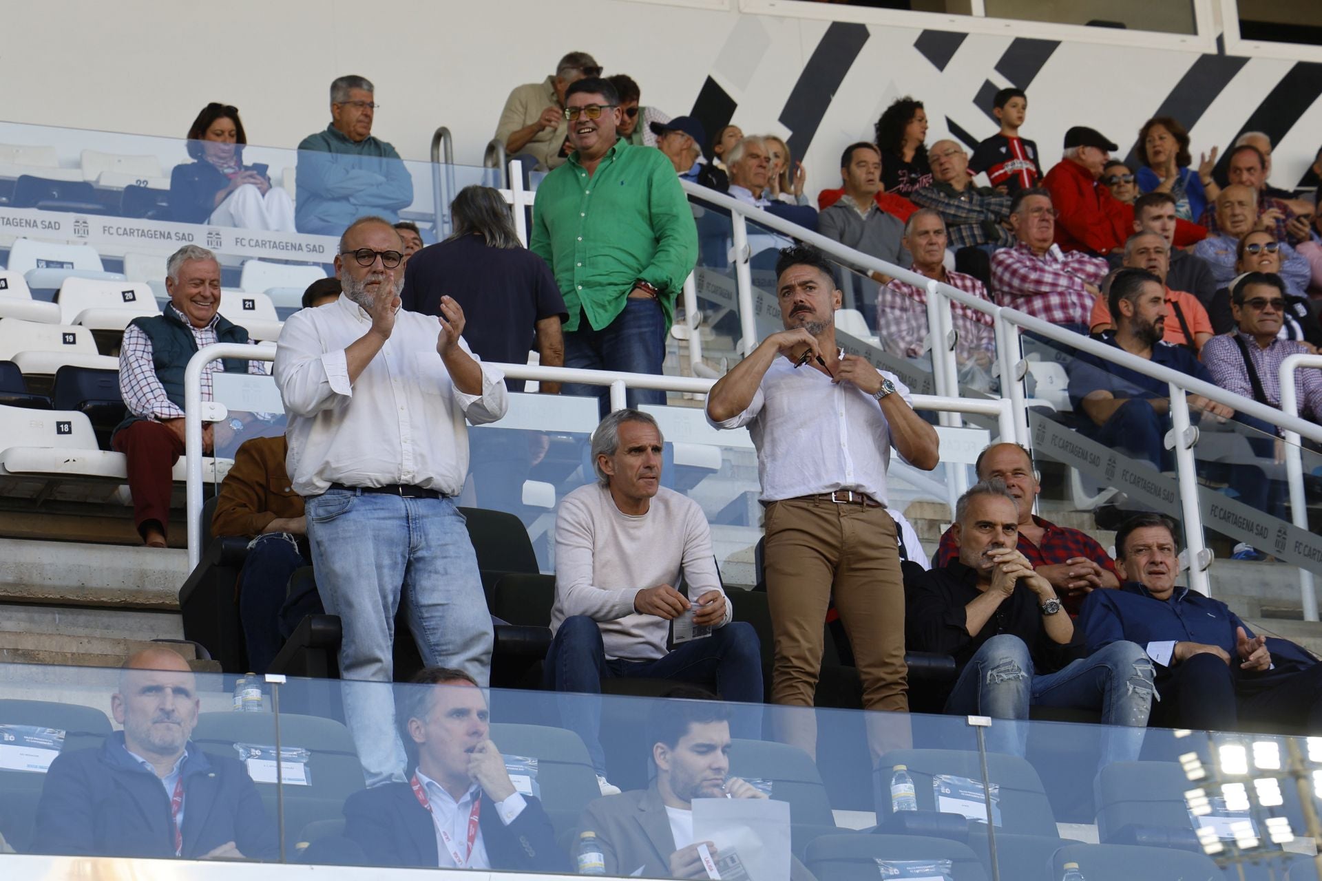 La derrota del Cartagena frente al Deportivo, en imágenes