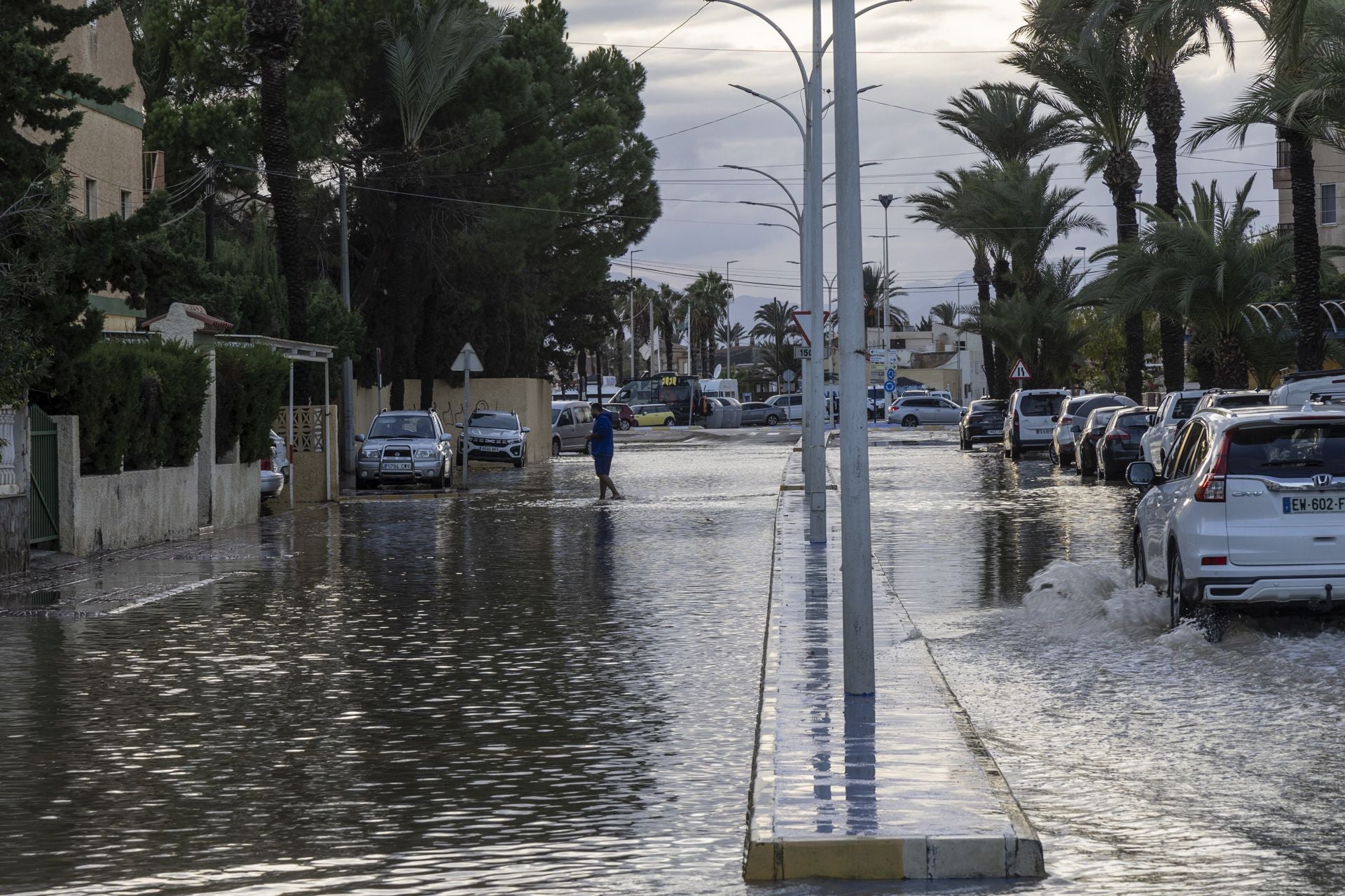 En imágenes | Mazarrón se lleva la peor parte de la alerta naranja por lluvia