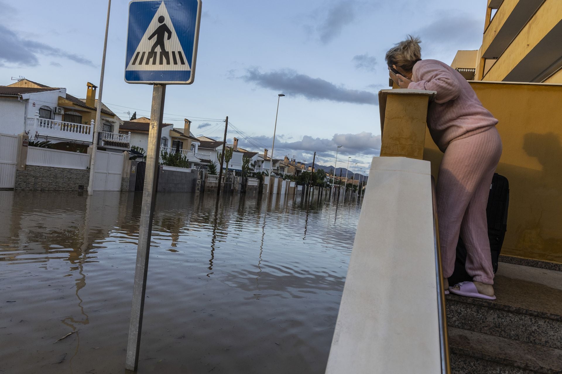 En imágenes | Mazarrón se lleva la peor parte de la alerta naranja por lluvia