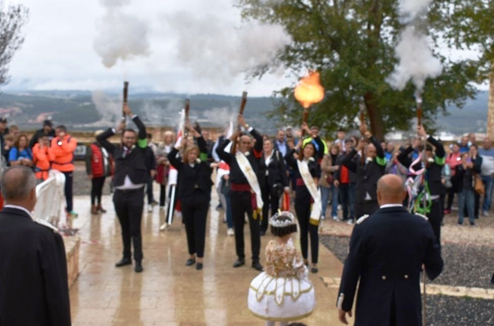 Abanilla peregrina a Caravaca - Rodaje de Bandera I