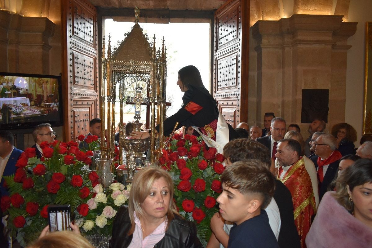 Abanilla peregrina a Caravaca - Misa del Peregrino