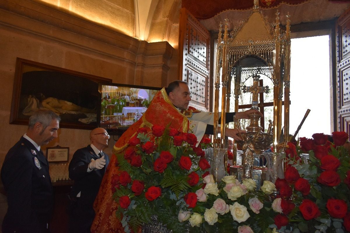 Abanilla peregrina a Caravaca - Misa del Peregrino