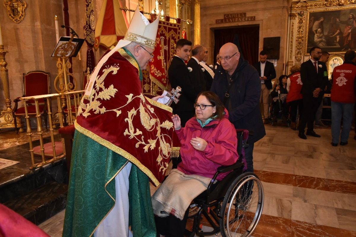 Abanilla peregrina a Caravaca - Misa del Peregrino