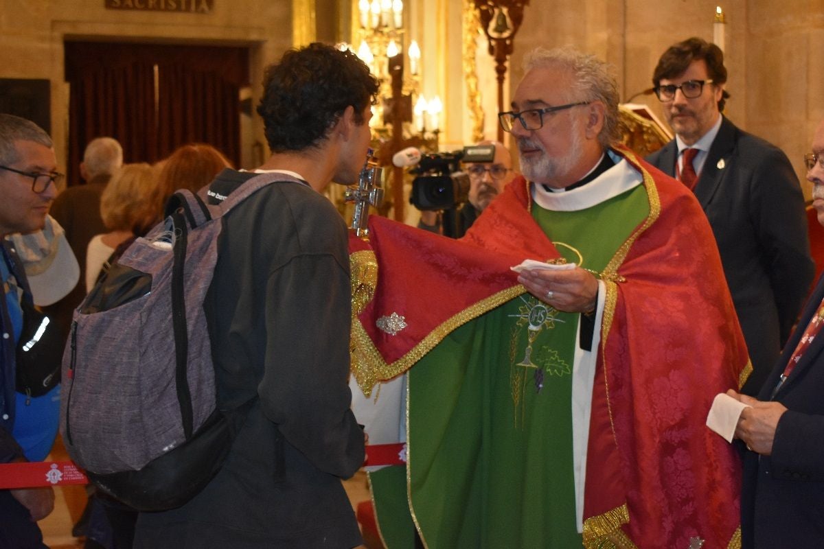 Abanilla peregrina a Caravaca - Misa del Peregrino