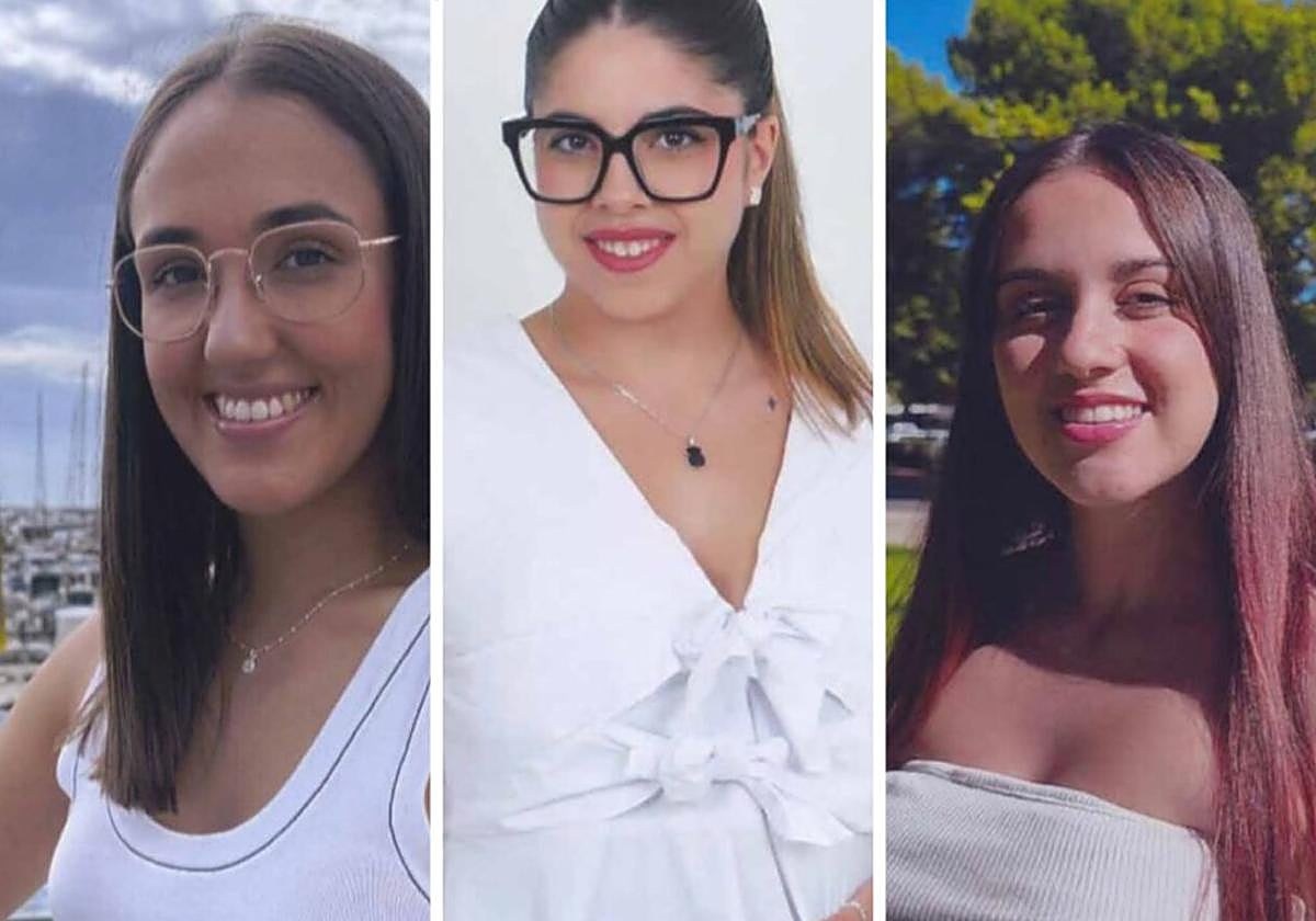 Ana Vidal, Inés Martínez y Nuria Martí de Oro.