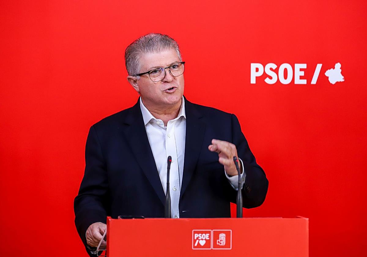 José Vélez durante una rueda de prensa, en una imagen de archivo.