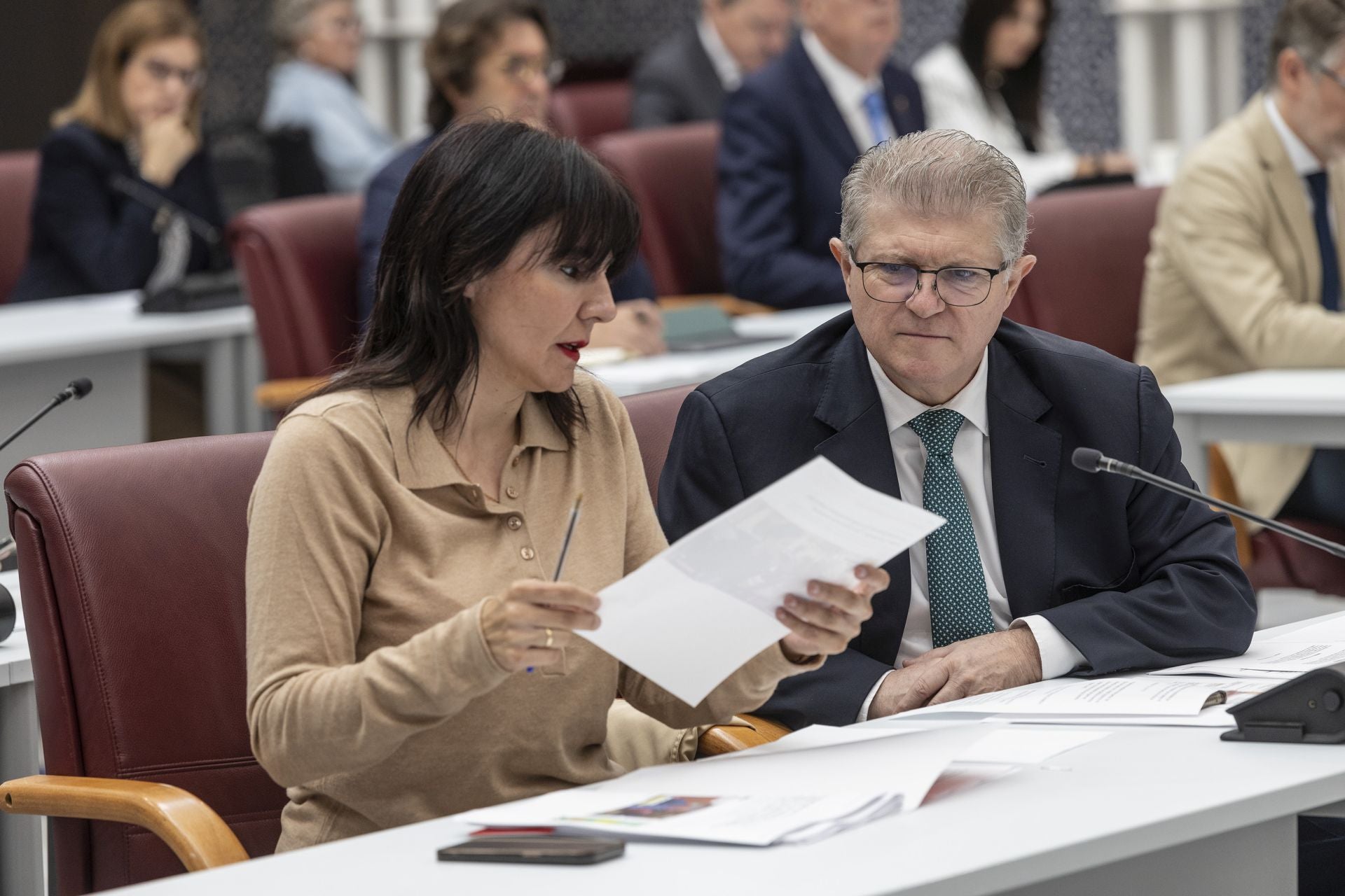 El Pleno de la Asamblea Regional de este martes, en imágenes