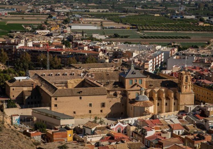 Vista aérea del Colegio Diocesano Santo Domingo, en una imagen de archivo.