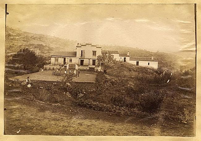 Sobre el terreno. Casa forestal de Huerta Espuña en 1895.