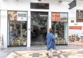 Tienda efímera de Kuhn Rikon en calle Carmen, 47 Cartagena.