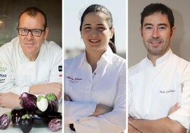 Pablo González, María Gómez y Juan Guillamón.