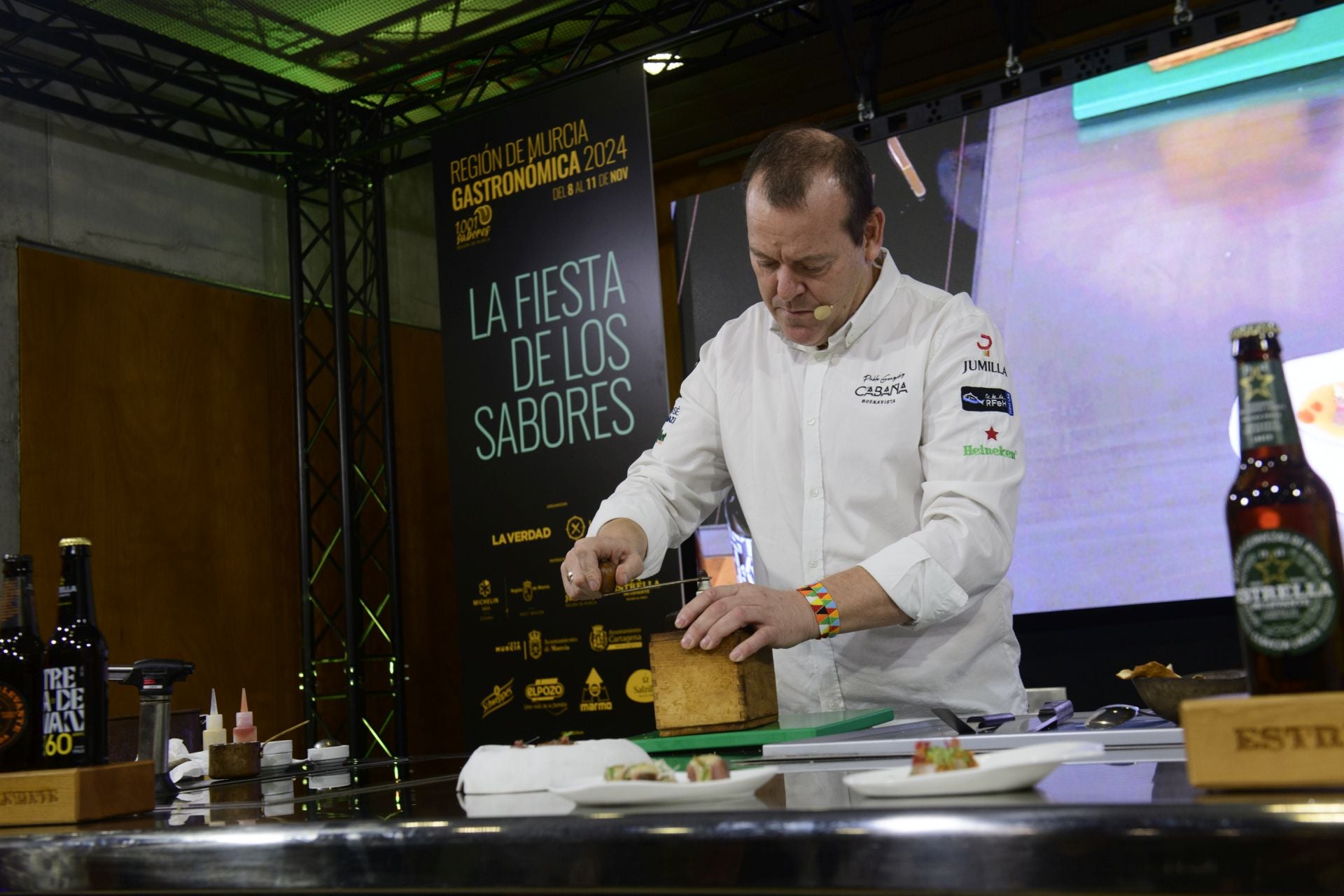 Pablo González Conejero cede el protagonismo a los cítricos y las verduras en Región de Murcia Gastronómica