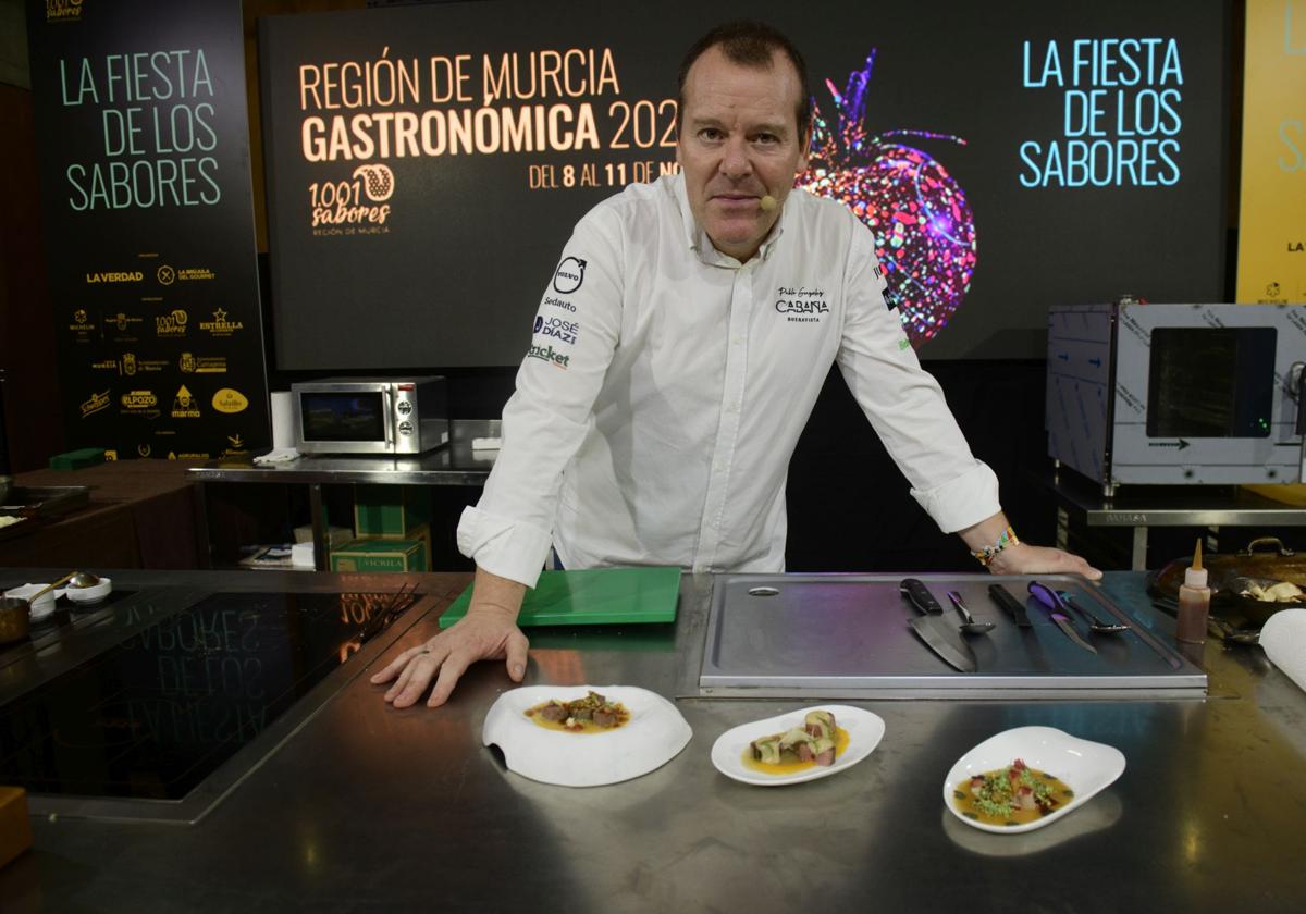 Pablo González Conejero cede el protagonismo a los cítricos y las verduras en Región de Murcia Gastronómica