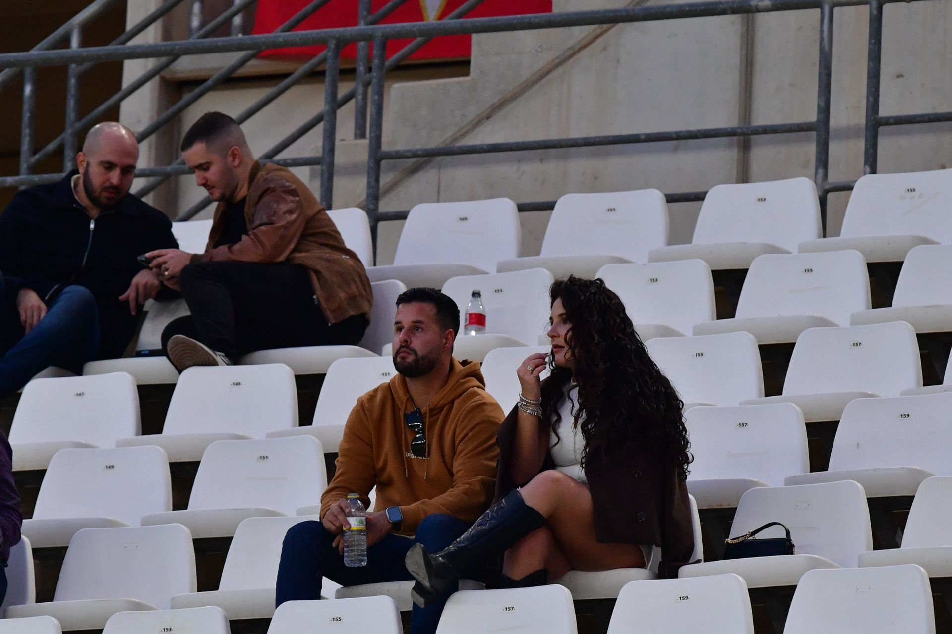 El empate del Real Murcia frente al Atlético B, en imágenes