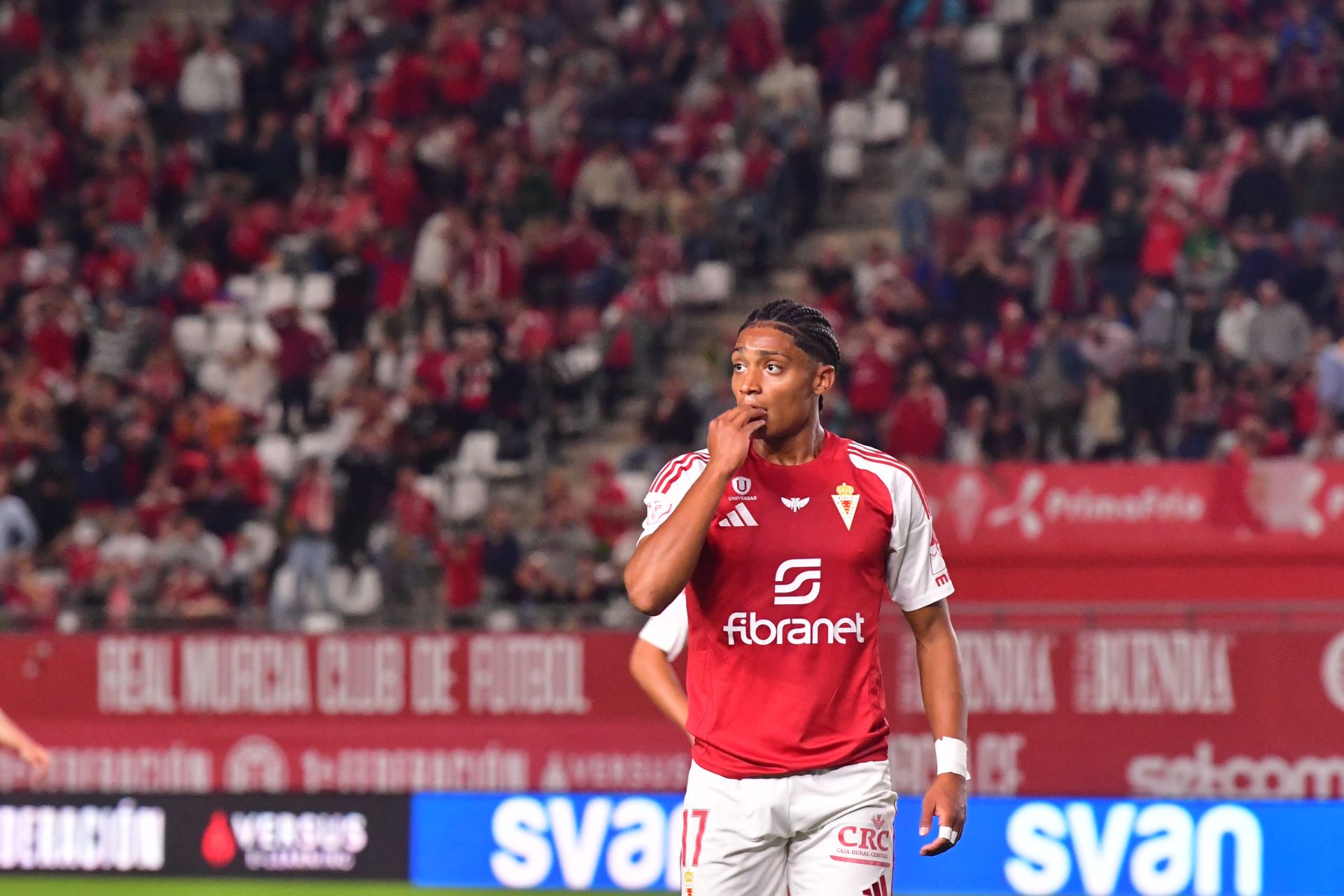 El empate del Real Murcia frente al Atlético B, en imágenes