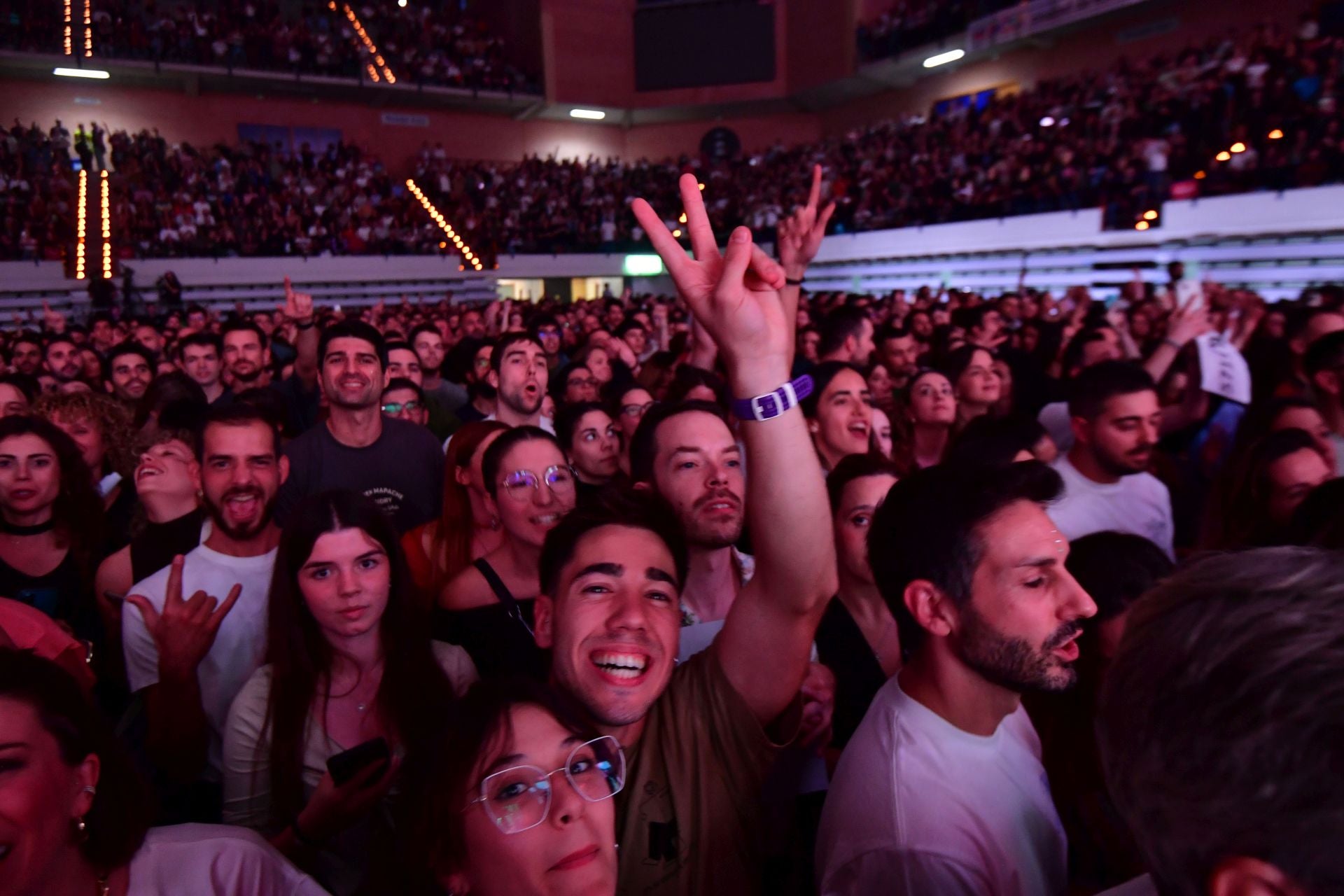 En imágenes, el concierto de Arde Bogotá este sábado en Murcia