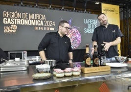 Pedro Buitrago y Miguel Hernández, este sábado, durante su ponencia.