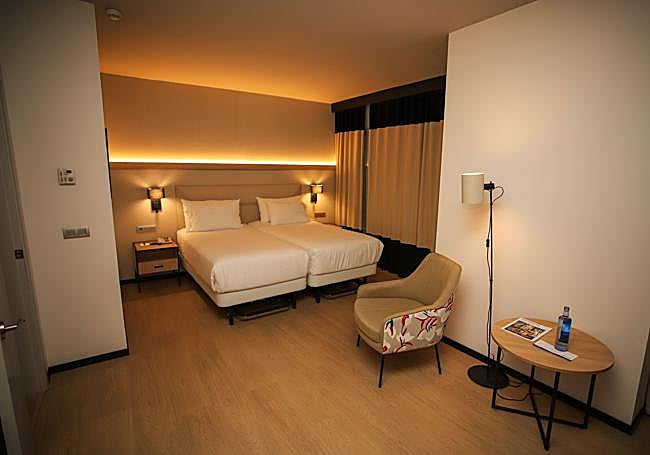 Habitaciones remodeladas en Sercotel Amistad.