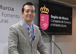 José Manuel Pancorbo, en mayo, en una rueda de prensa.