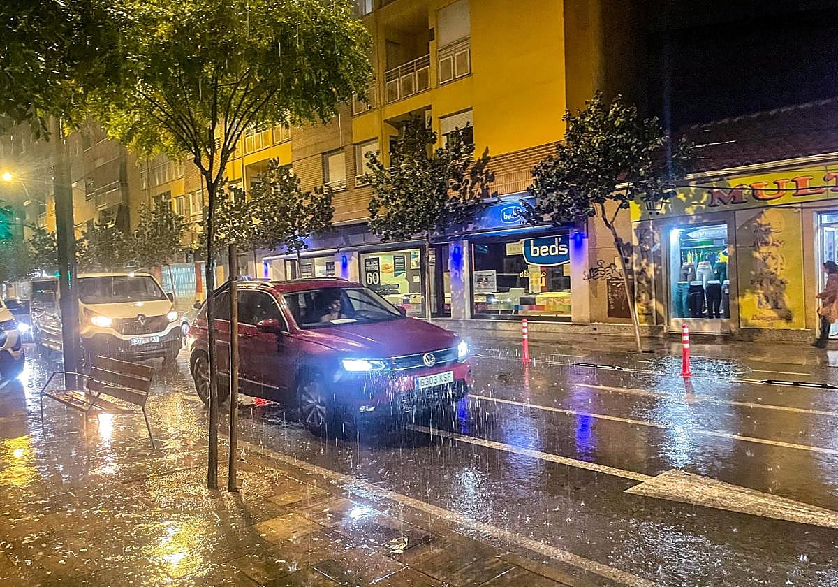 Las imágenes de la lluvia en Lorca