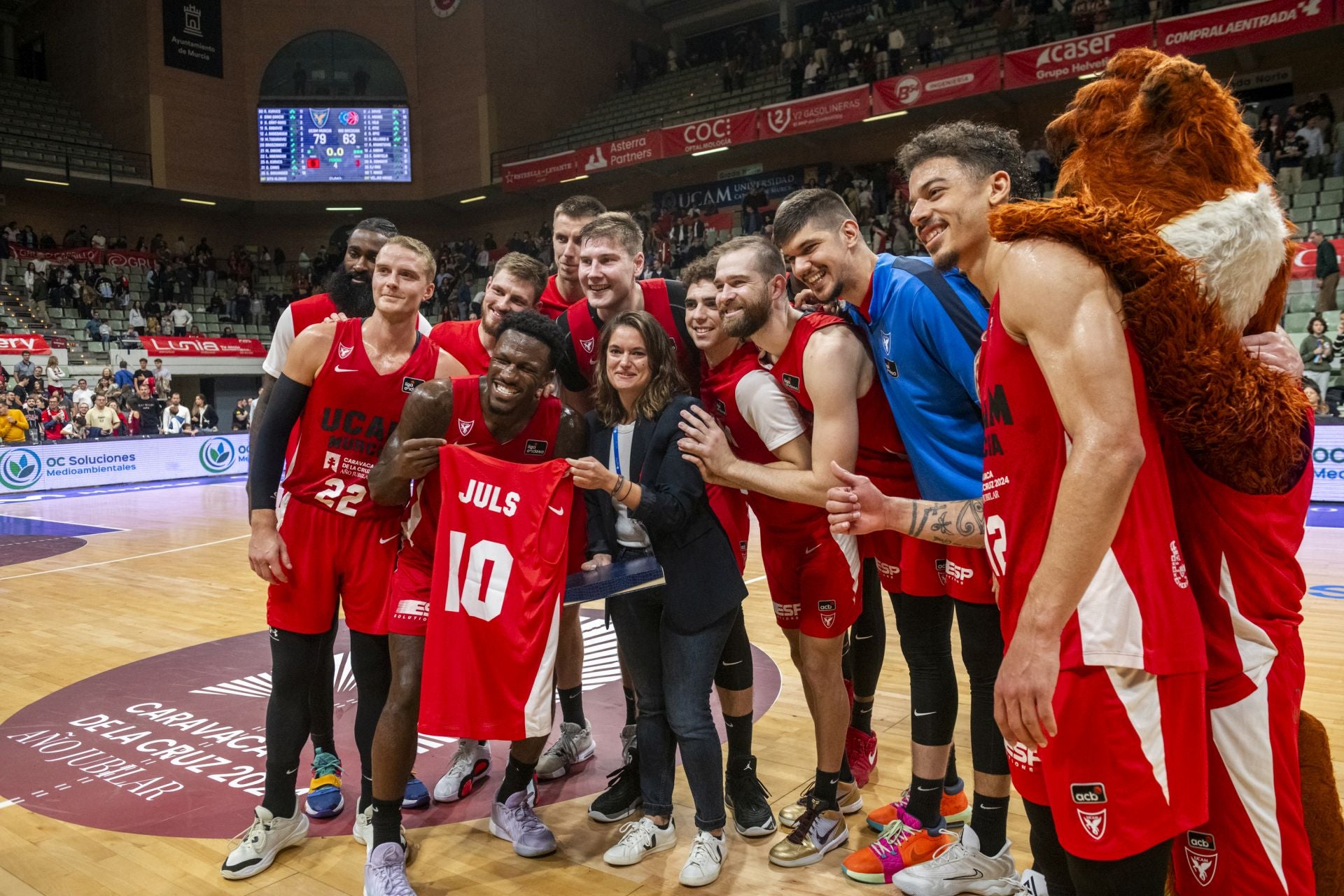 La victoria del UCAM Murcia ante el Breogán, en imágenes