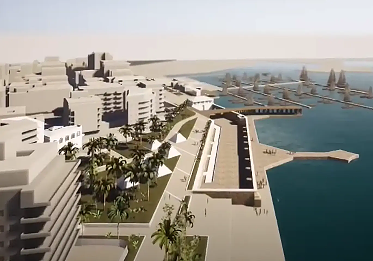 Recreación del proyecto de remodelación de las Eras de la Sal.