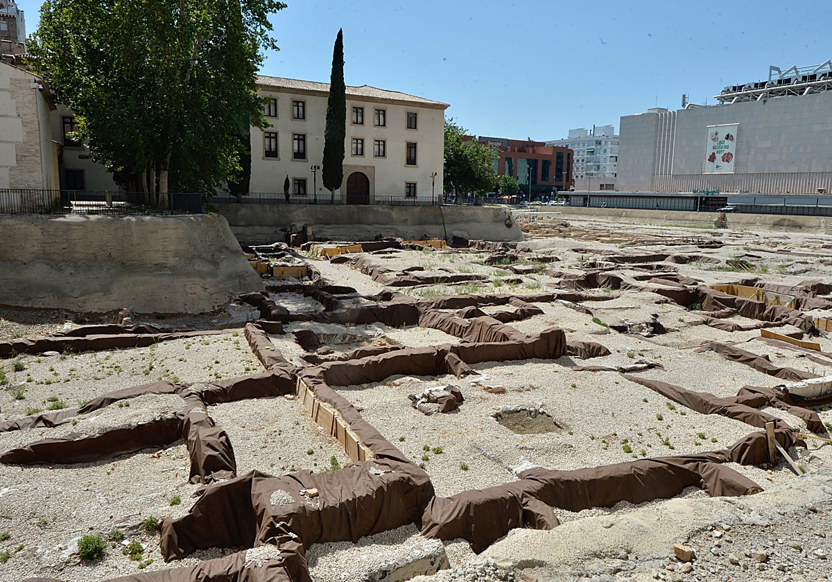 Imagen de las excavaciones del yacimiento de San Esteban.