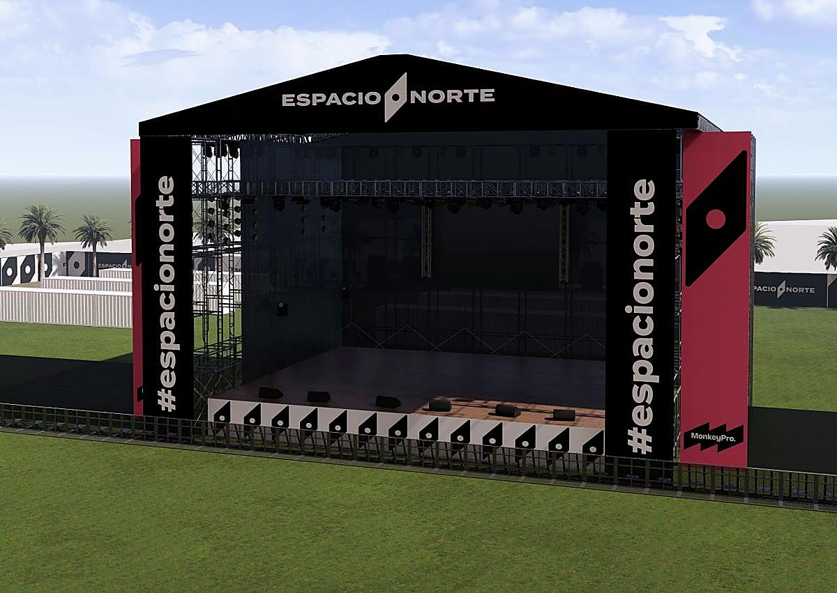 Imagen secundaria 1 - Crearán un gran recinto de conciertos privado en Nueva Condomina, en Murcia, ante las restricciones en La Fica