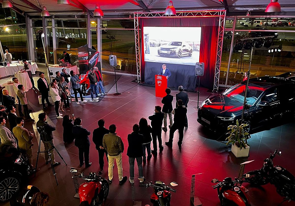 Audi Huertas Motor y Ducati se unen para mostrar sus gamas premium