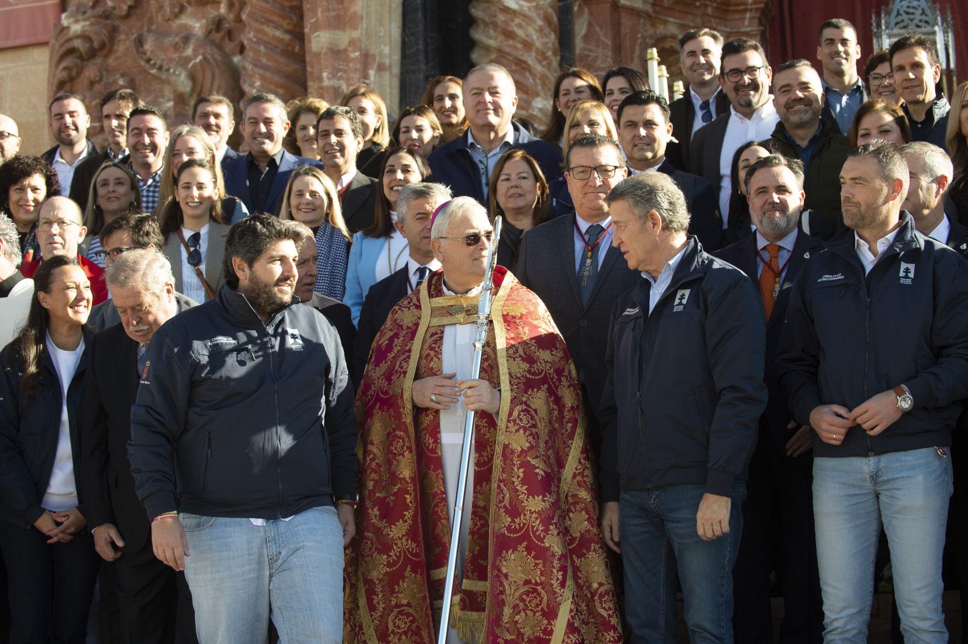 La visita de Alberto Núñez Feijóo a Caravaca, en imágenes