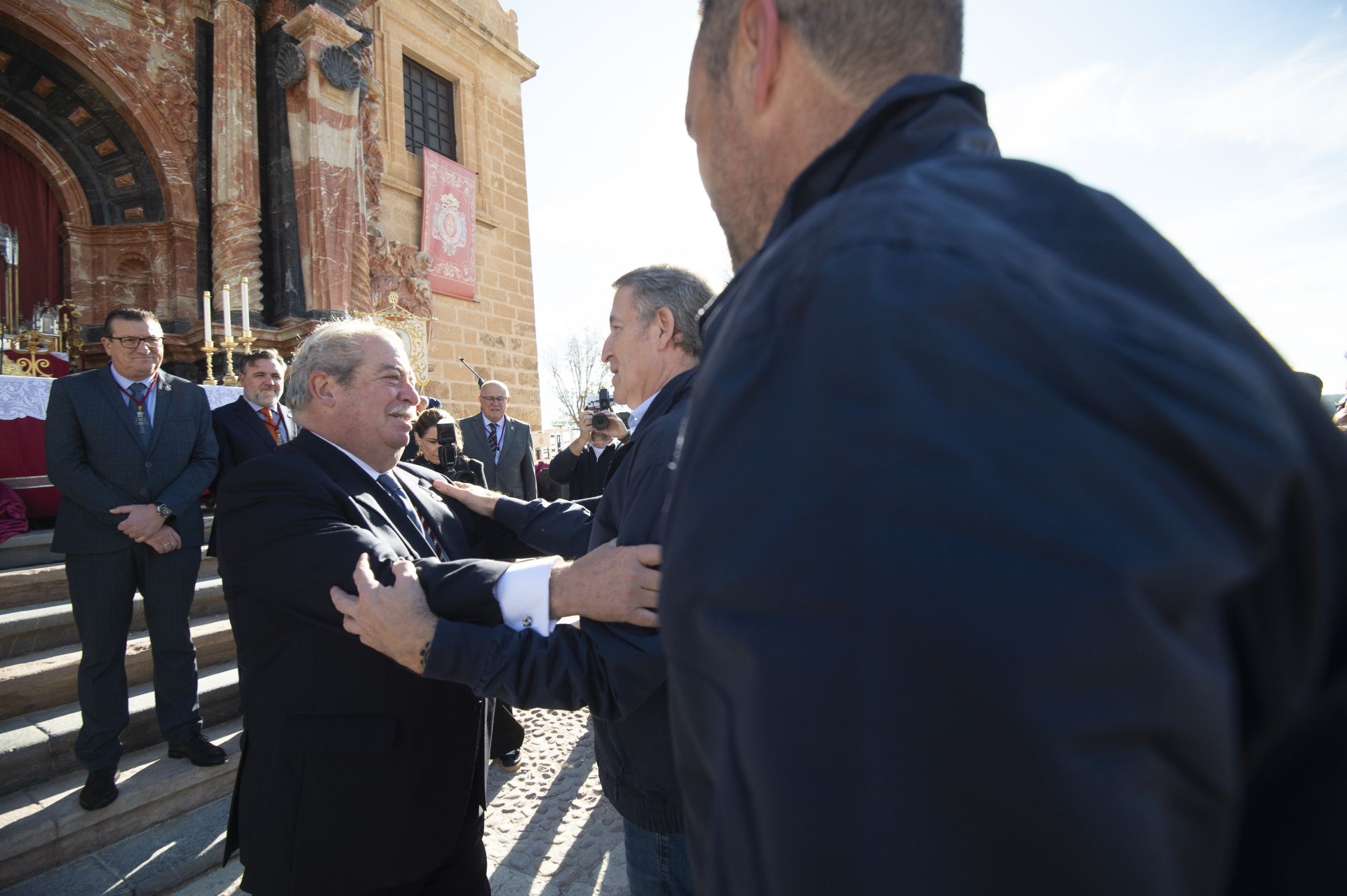 La visita de Alberto Núñez Feijóo a Caravaca, en imágenes