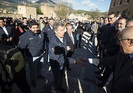 La visita de Alberto Núñez Feijóo a Caravaca, en imágenes