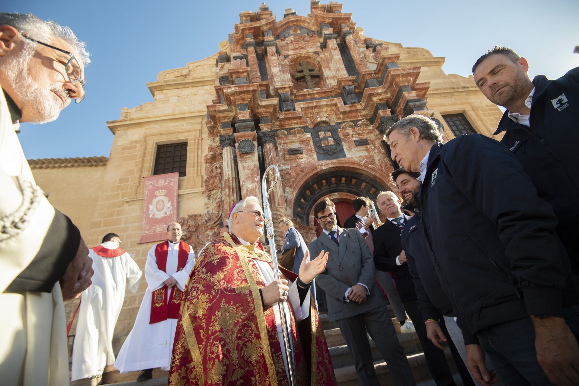 La visita de Alberto Núñez Feijóo a Caravaca, en imágenes