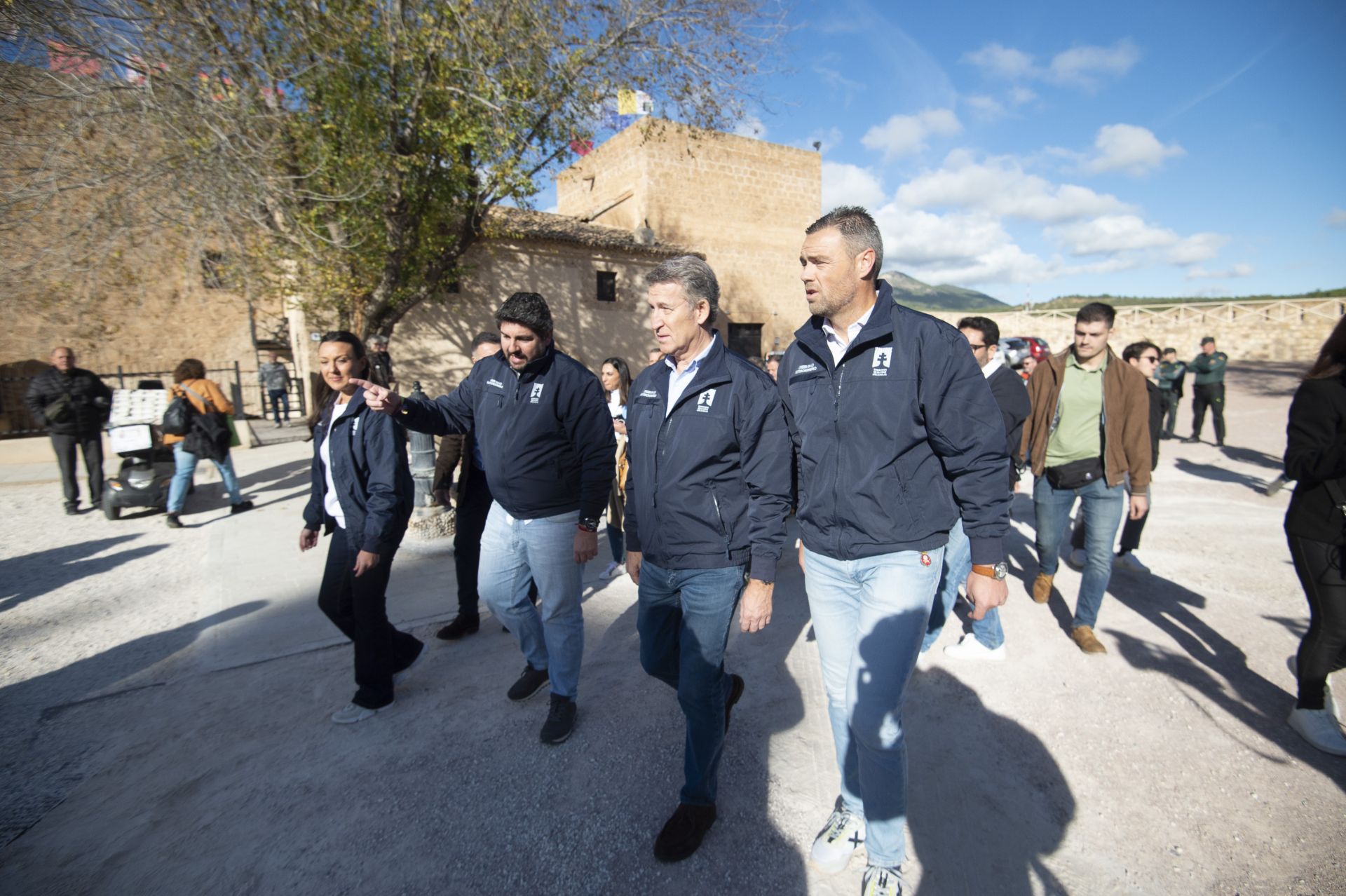 La visita de Alberto Núñez Feijóo a Caravaca, en imágenes