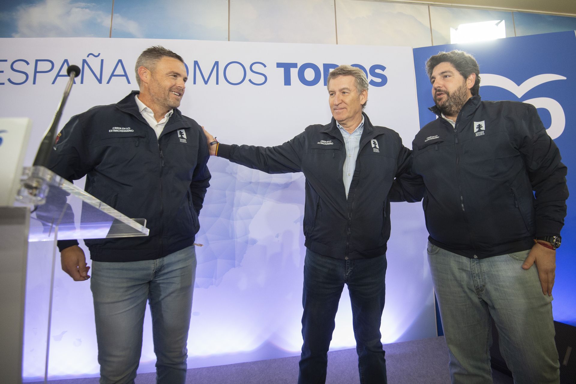 La visita de Alberto Núñez Feijóo a Caravaca, en imágenes