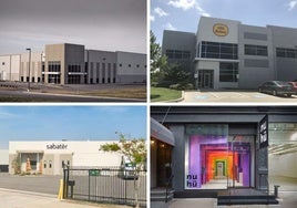 Planta de Himoinsa en Olathe (Kansas); Reina Meals, filial de Postres Reina en Houstan (Texas); Instalaciones de Sabater Spices en Los Ángeles y uno de los trabajos de CartonLab en Nueva York.
